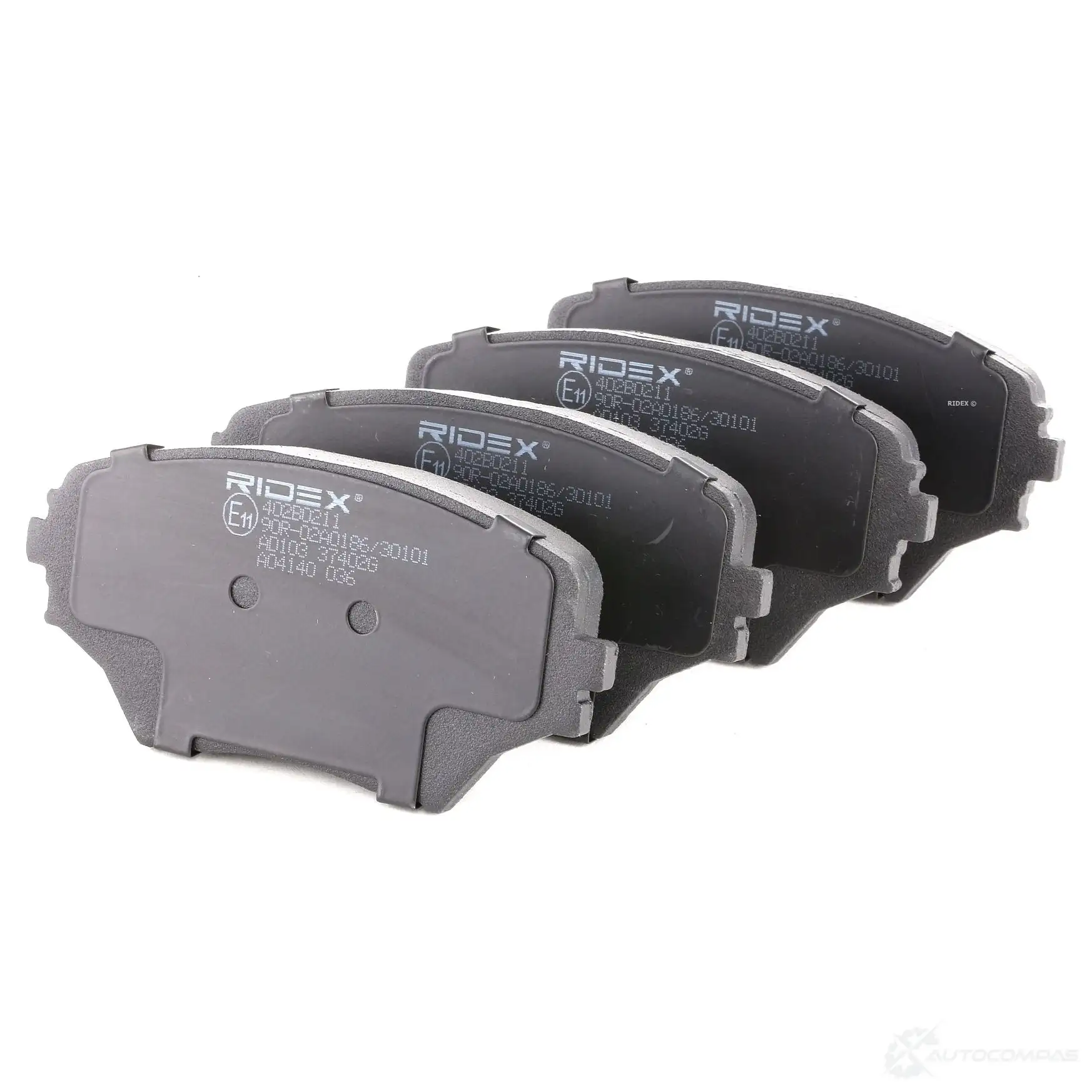 Тормозные колодки, комплект RIDEX 402b0211 1437658894 BZED K изображение 0