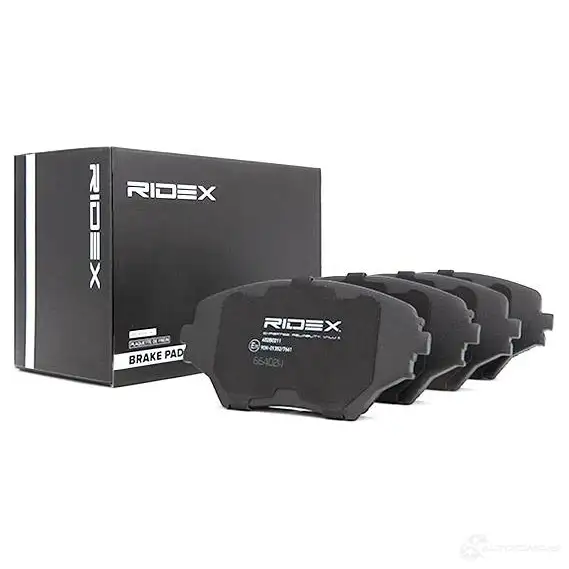 Тормозные колодки, комплект RIDEX 402b0211 1437658894 BZED K изображение 1