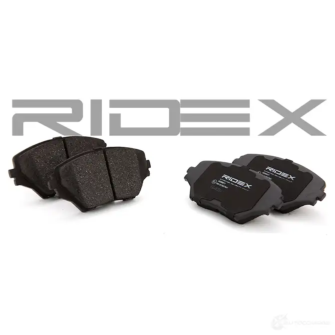 Тормозные колодки, комплект RIDEX 402b0211 1437658894 BZED K изображение 3
