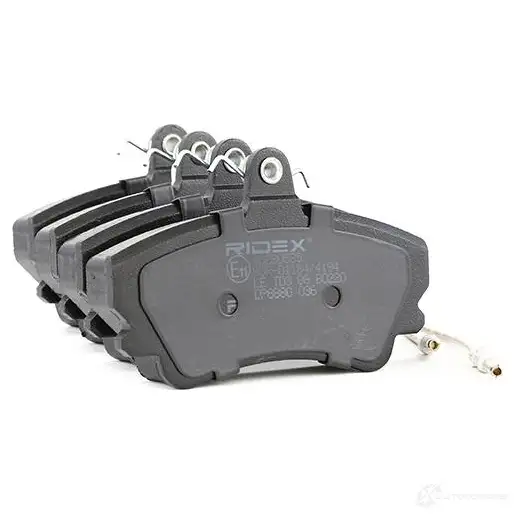 Тормозные колодки, комплект RIDEX 1437660038 0T67 3G 402b0585 изображение 4