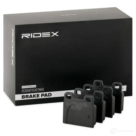 Тормозные колодки, комплект RIDEX 402b1105 1437659230 1 NT3D19 изображение 1