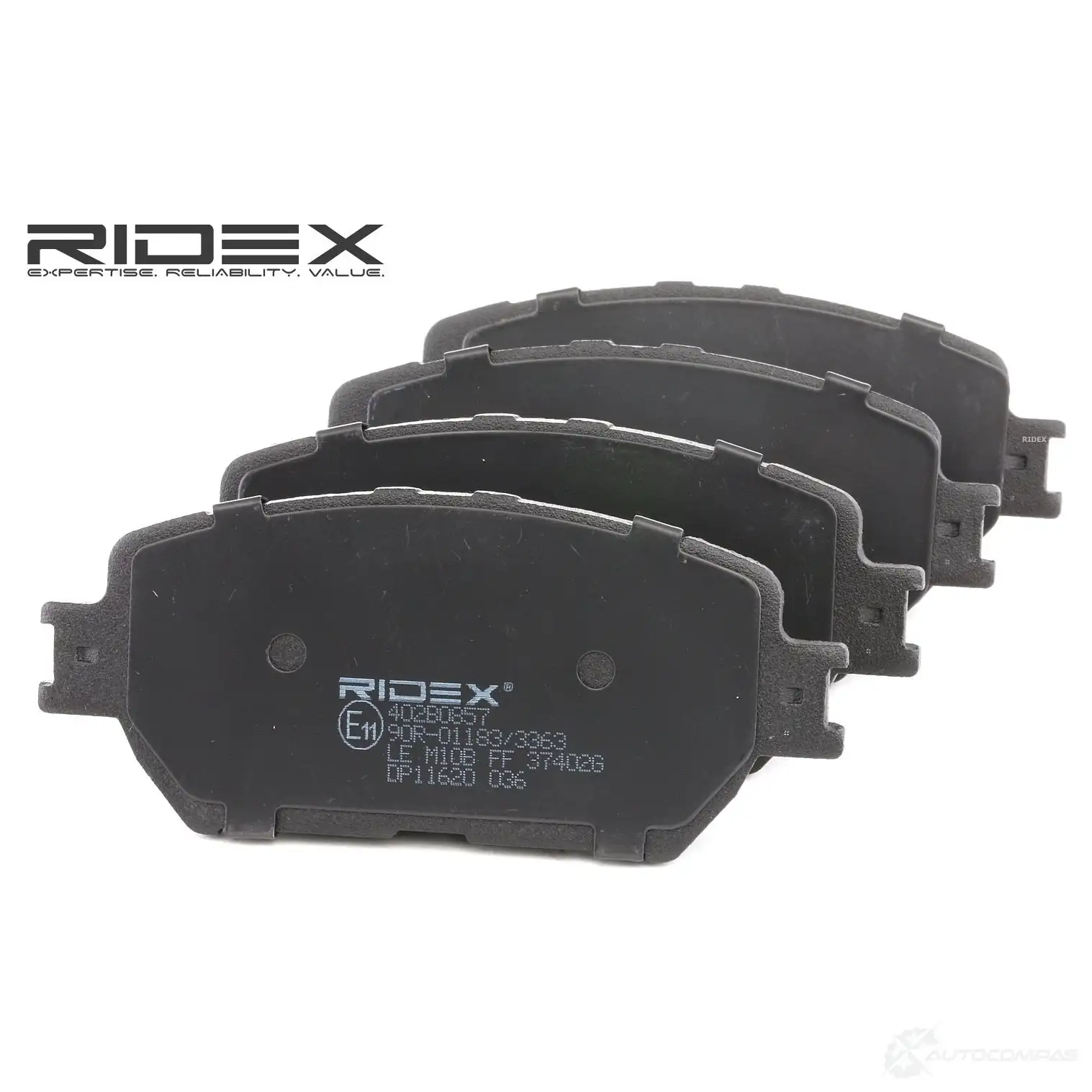 Тормозные колодки, комплект RIDEX 1437658662 402b0857 6 39VT - Изображение 1