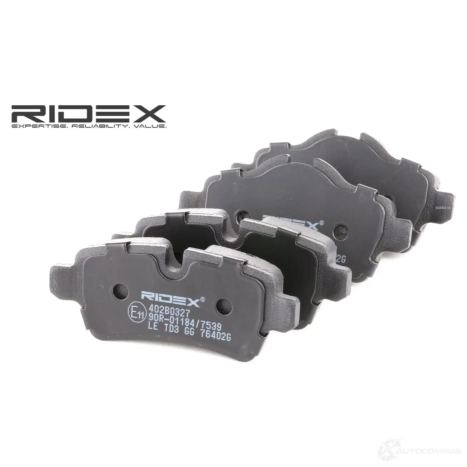 Тормозные колодки, комплект RIDEX 402b0327 19 Z56 1437659271 изображение 0