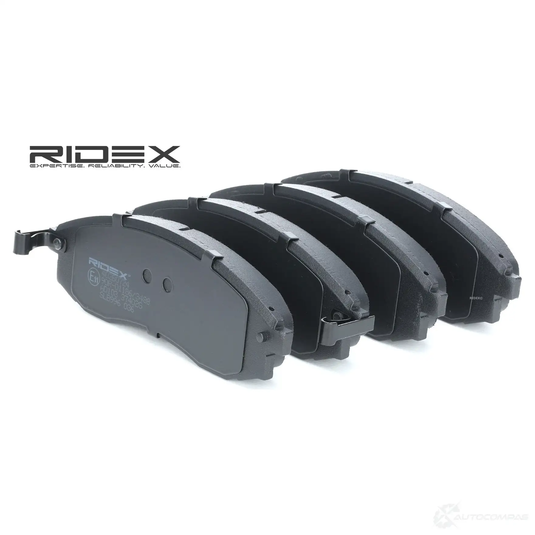 Тормозные колодки, комплект RIDEX 7RW8ZE L 1437658185 402b0724 - Изображение 1