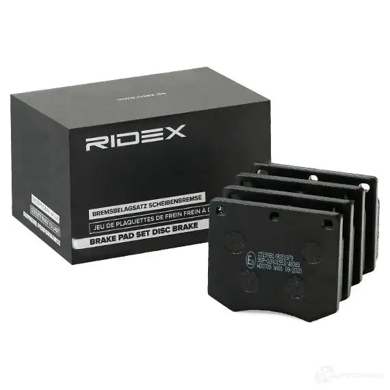 Тормозные колодки, комплект RIDEX 6ZYXU M 1437650024 402b0927 изображение 1
