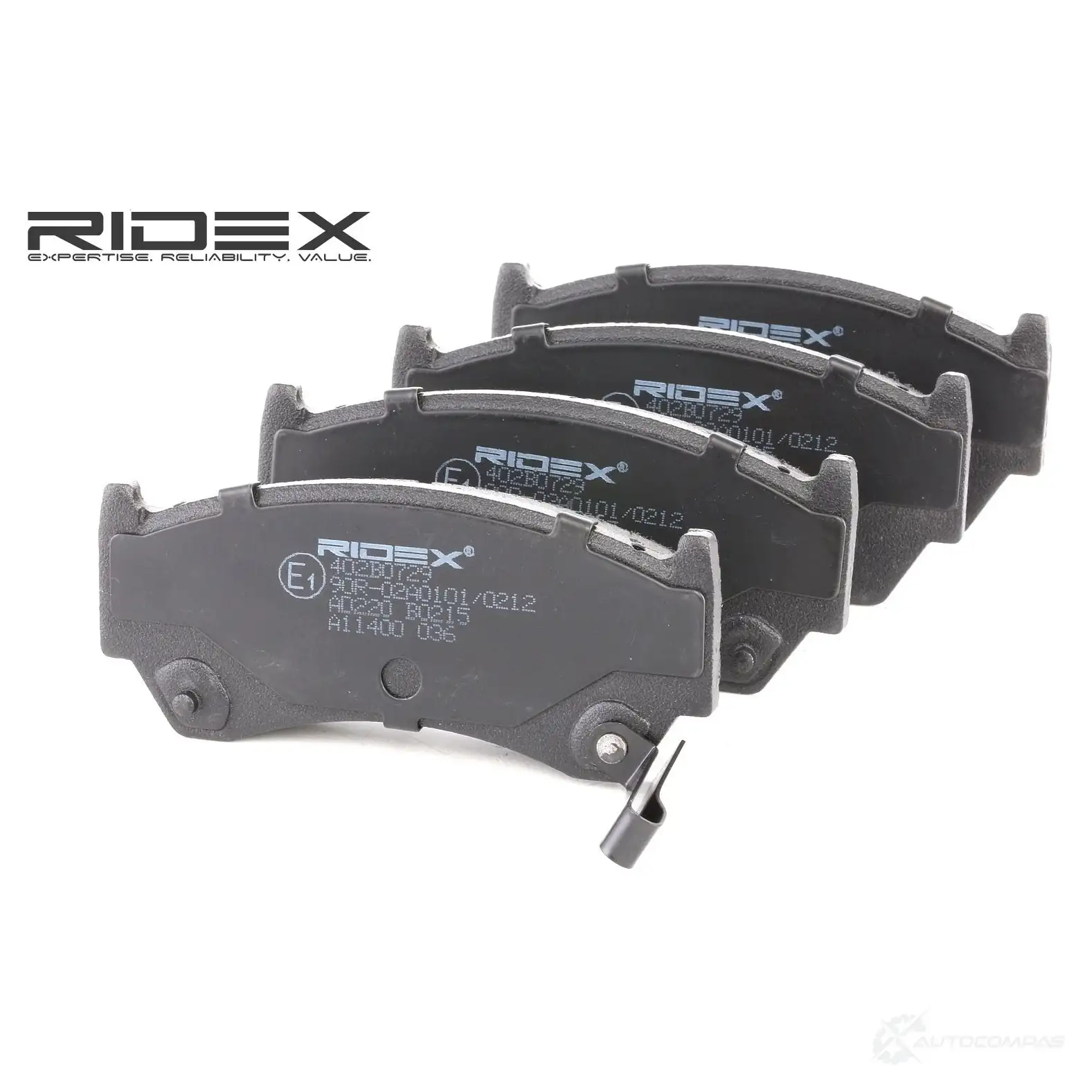 Тормозные колодки, комплект RIDEX THQ 6B 1437659298 402b0729 изображение 0