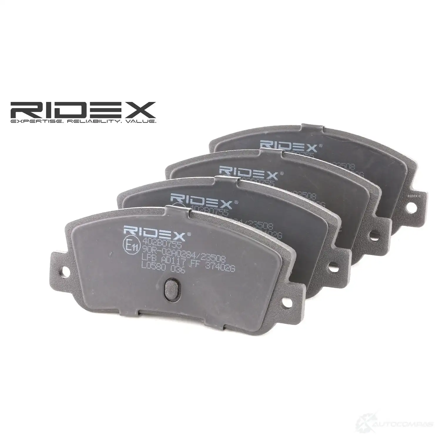Тормозные колодки, комплект RIDEX W AL2NI 1437658966 402b0755 изображение 0