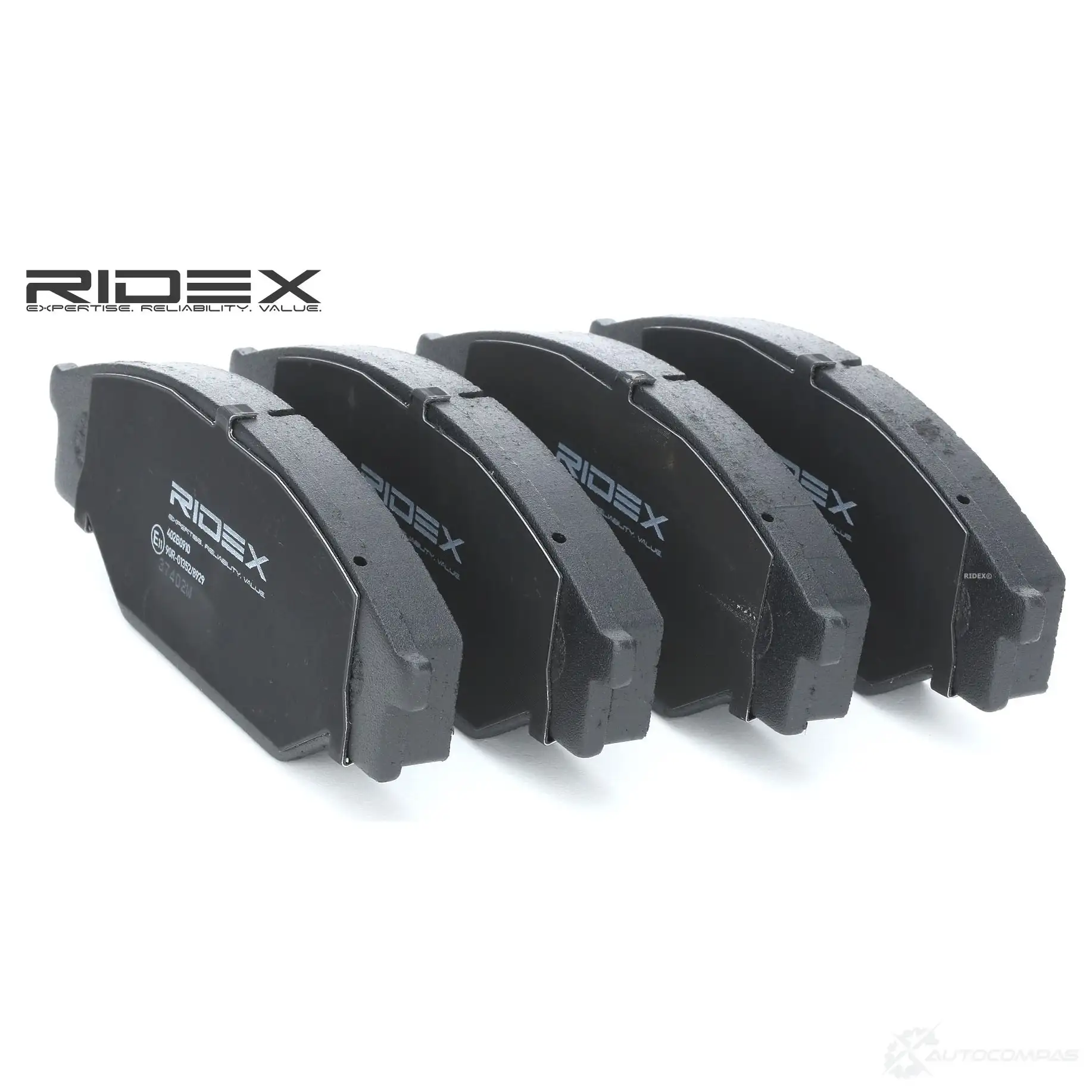 Тормозные колодки, комплект RIDEX 402b0910 P QJ656Q 1437657846 изображение 0