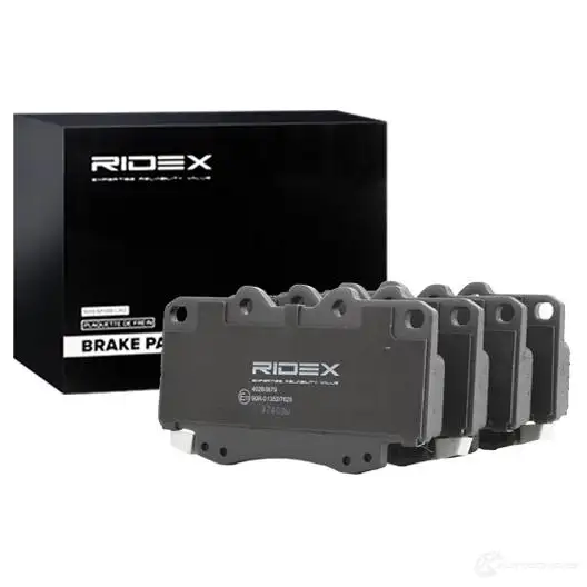Тормозные колодки, комплект RIDEX 402b0679 VO ITSYV 1437657896 изображение 1