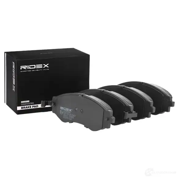 Тормозные колодки, комплект RIDEX 402b0368 QRTA 7 1437658748 изображение 1
