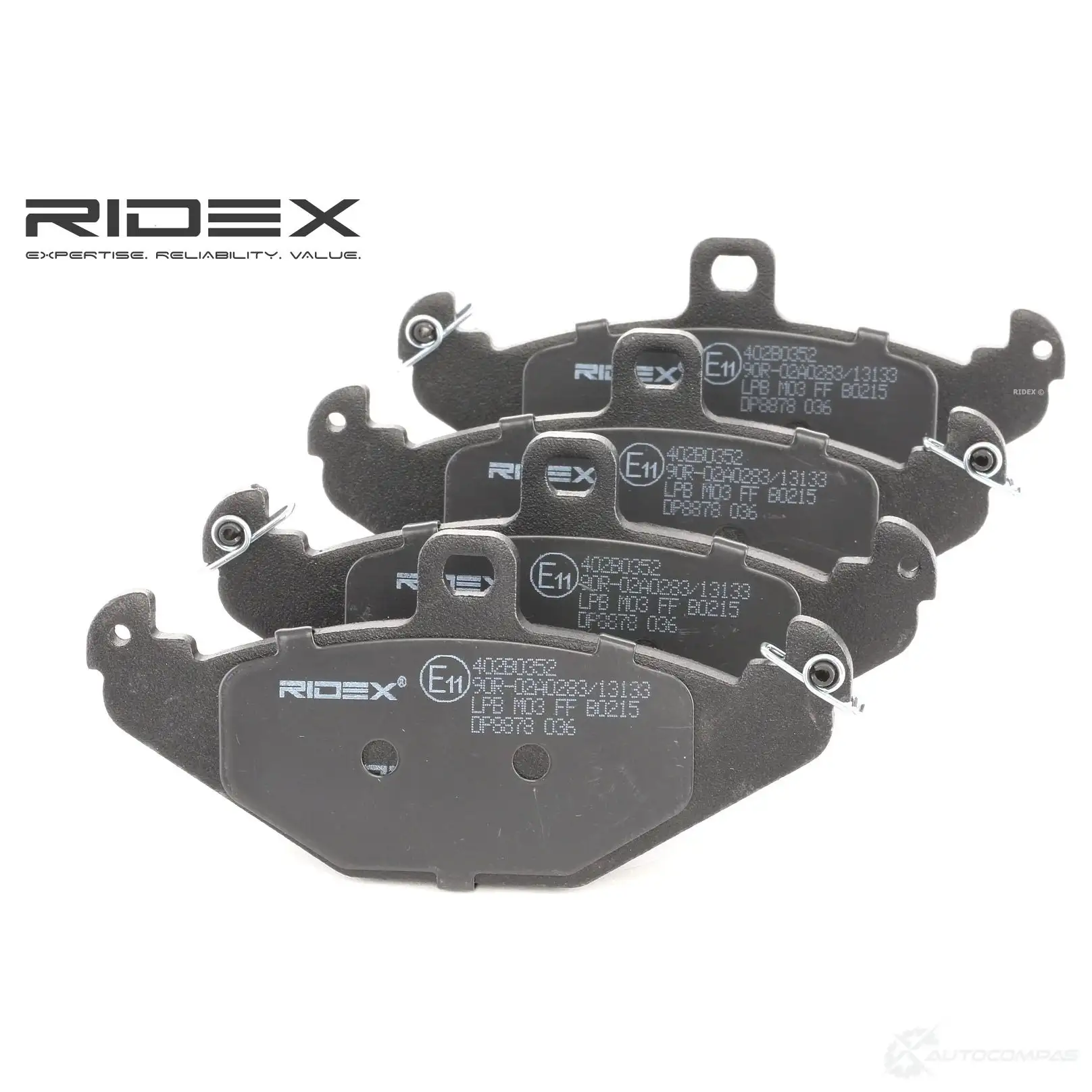 Тормозные колодки, комплект RIDEX 1437658969 5M 4GI8 402b0352 - Изображение 1