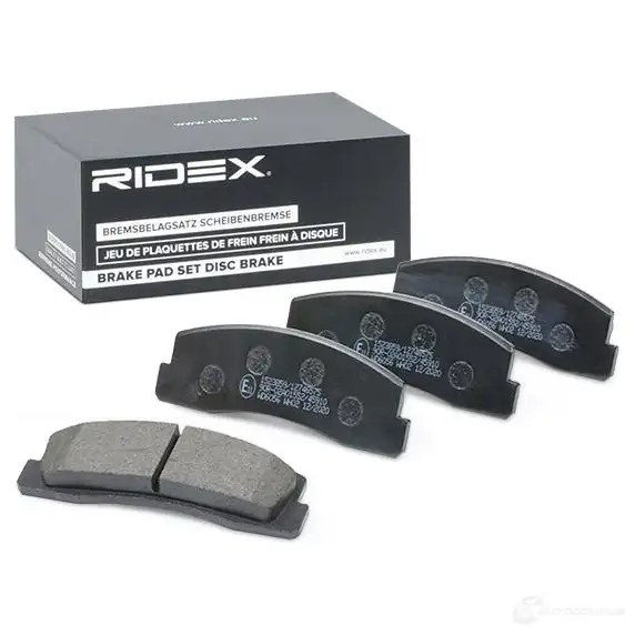 Тормозные колодки, комплект RIDEX 7 CA9A 1437652743 402b1130 изображение 1