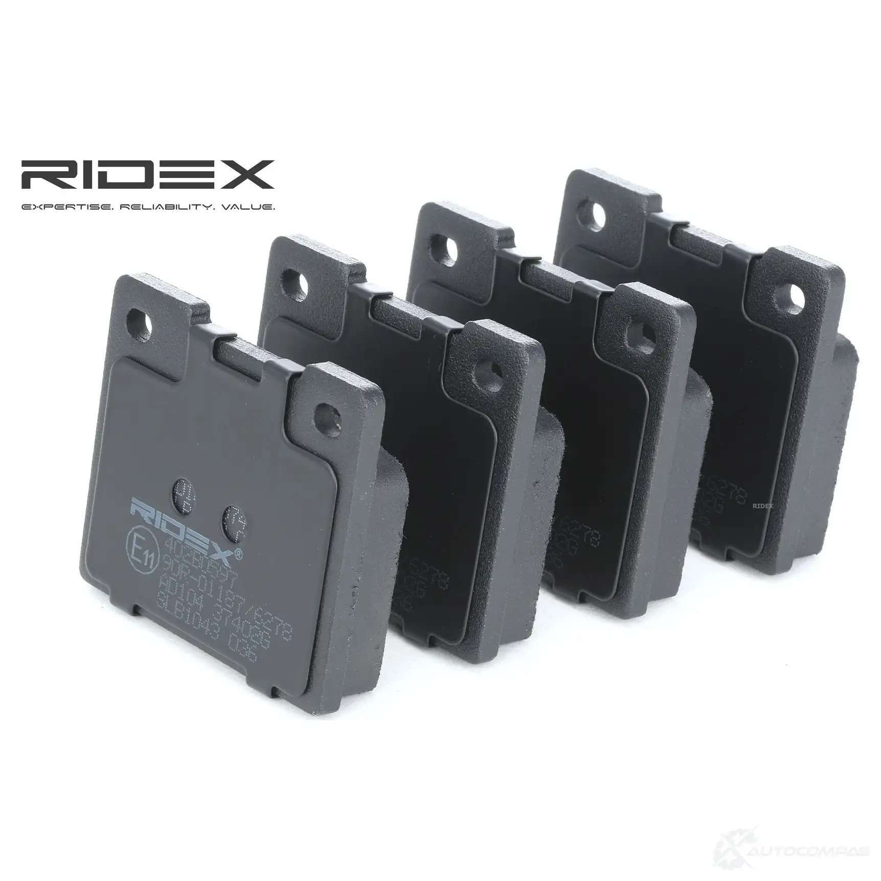 Тормозные колодки, комплект RIDEX 43X C2T 1437649745 402b0597 изображение 0