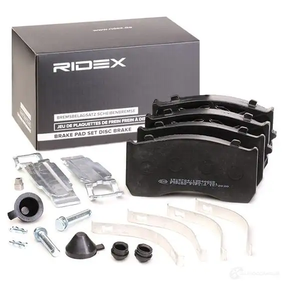 Тормозные колодки, комплект RIDEX 402b1162 56 MMY 1437659200 - Изображение 1