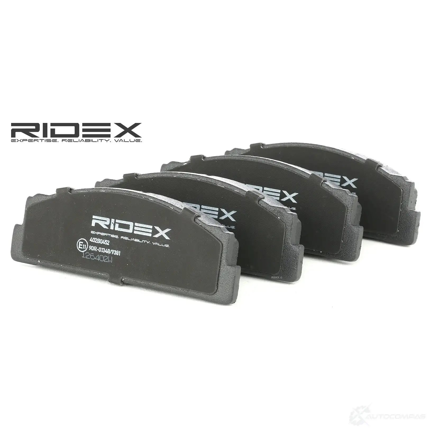 Тормозные колодки, комплект RIDEX 2RHD M 1437658944 402b0452 изображение 0