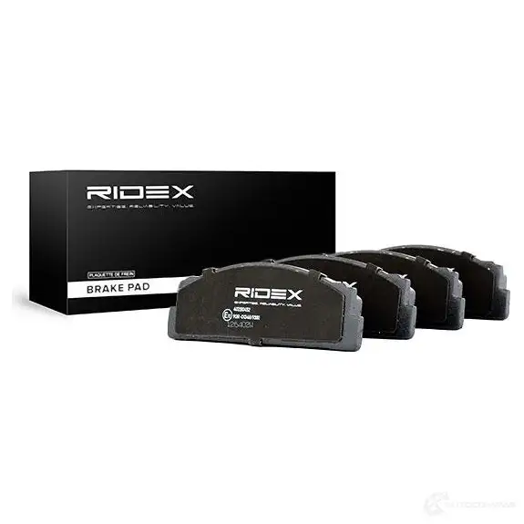 Тормозные колодки, комплект RIDEX 2RHD M 1437658944 402b0452 изображение 1