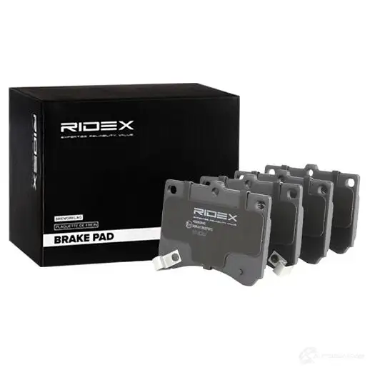 Тормозные колодки, комплект RIDEX 1437657887 402b0940 DPJ EP изображение 1