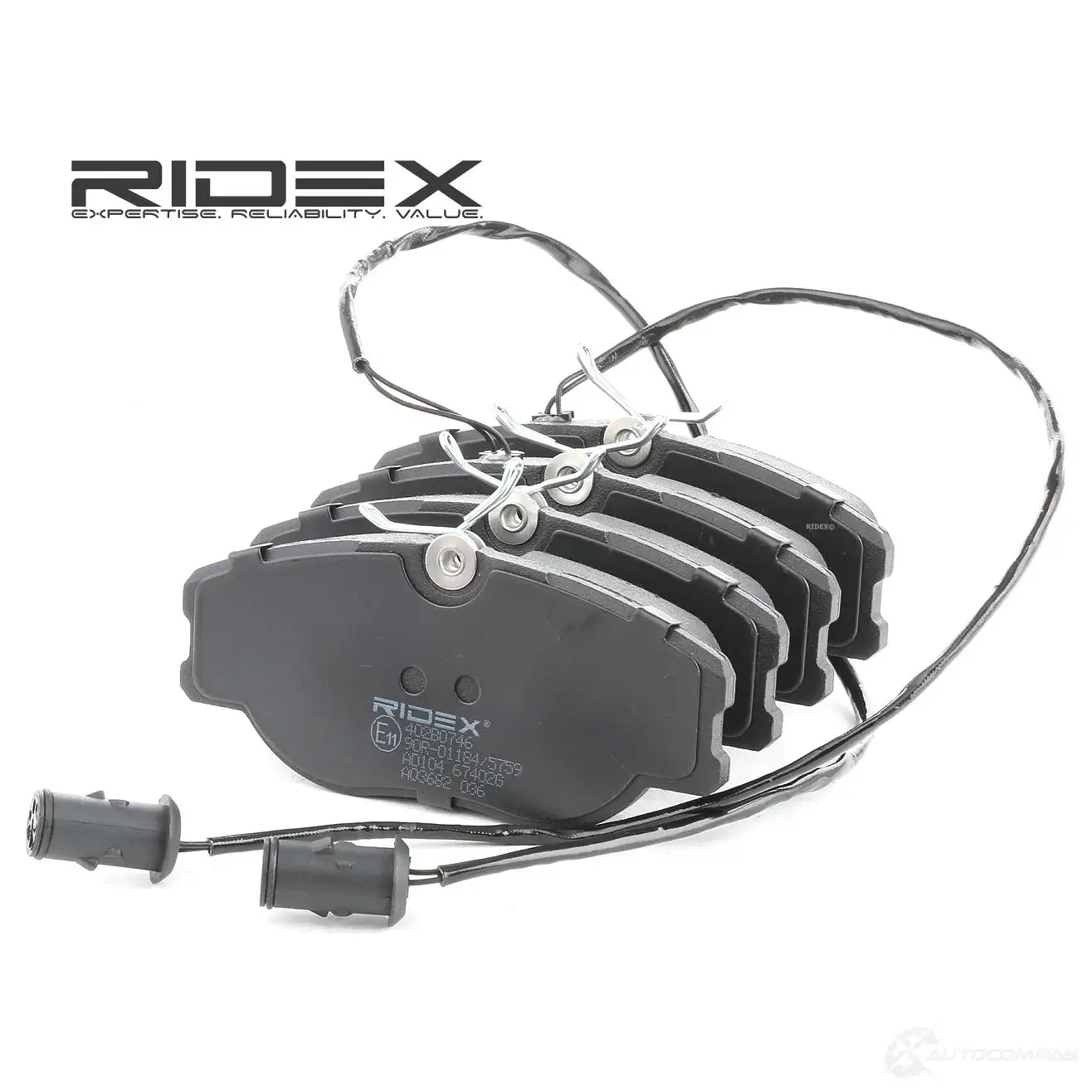 Тормозные колодки, комплект RIDEX 1437649541 RQ6R 1 402b0746 изображение 0