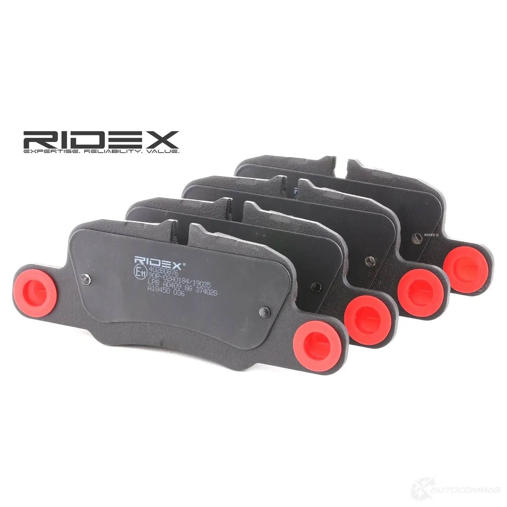 Тормозные колодки, комплект RIDEX 1437660643 402b0876 6ZK J9 изображение 0