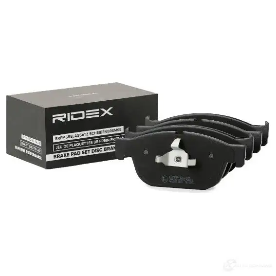 Тормозные колодки, комплект RIDEX 1437659883 402b1322 1W6 XH изображение 1