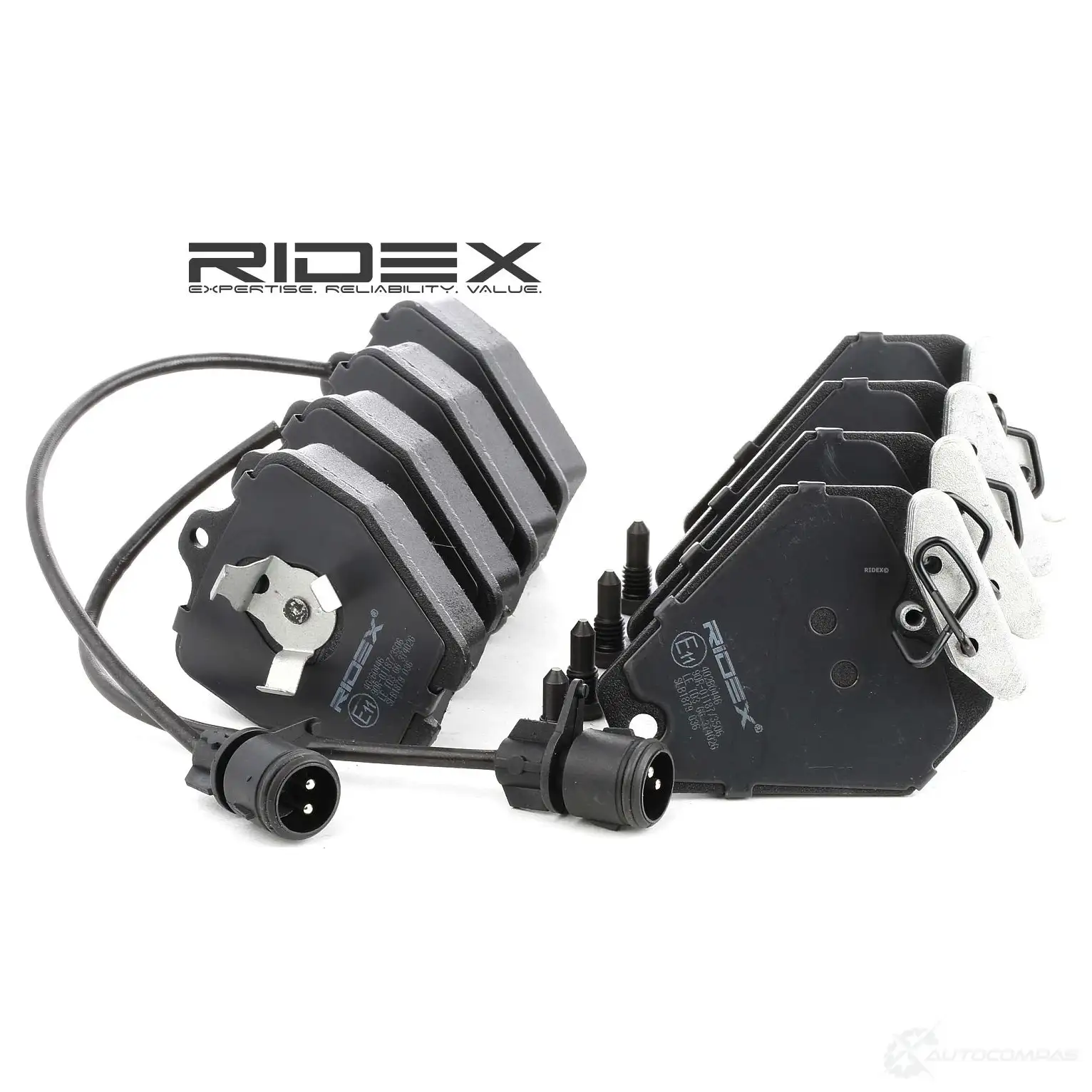 Тормозные колодки, комплект RIDEX 402b0446 1437659434 Q BUXJ5 - Изображение 1