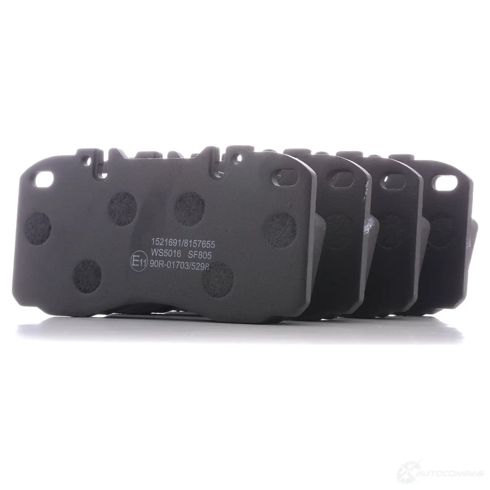 Тормозные колодки, комплект RIDEX 402b1045 1437659151 R6X2 C - Изображение 1