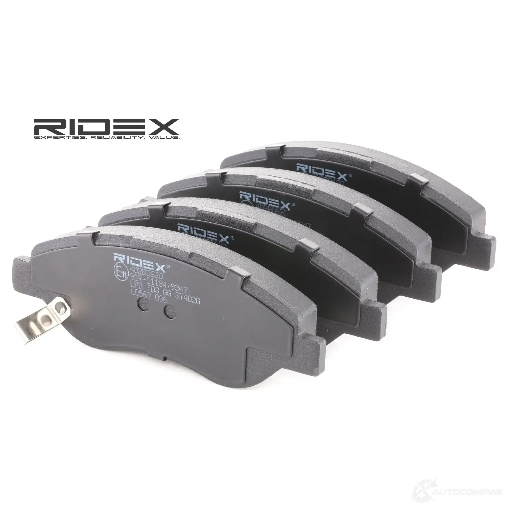 Тормозные колодки, комплект RIDEX 1437658277 402b0620 X H91RIV - Изображение 1
