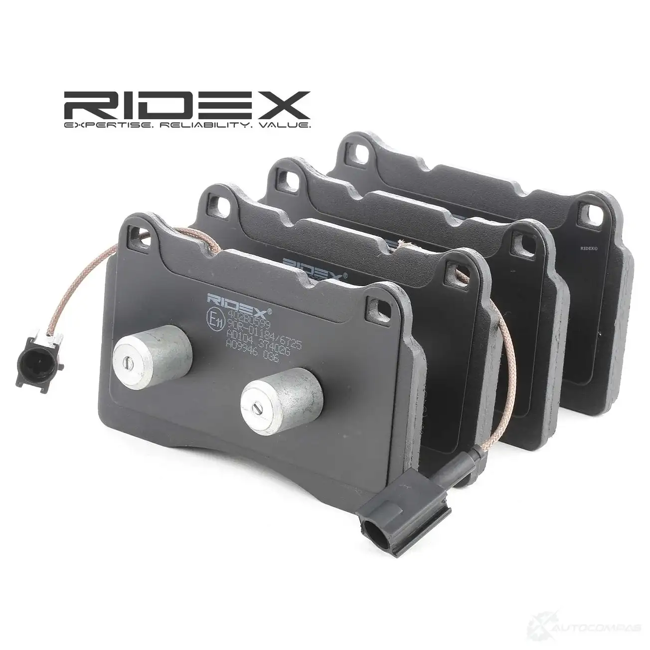 Тормозные колодки, комплект RIDEX UGI5G V 402b0599 1437659154 изображение 0