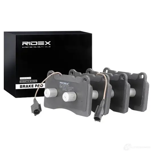 Тормозные колодки, комплект RIDEX UGI5G V 402b0599 1437659154 изображение 1