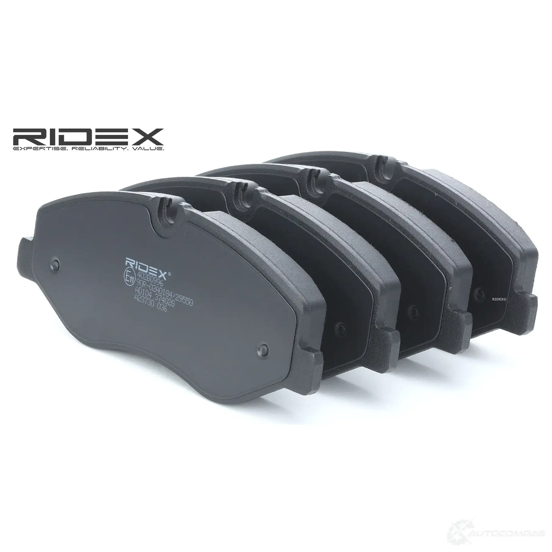 Тормозные колодки, комплект RIDEX 1437659900 402b0996 Y 9AM8P - Изображение 1