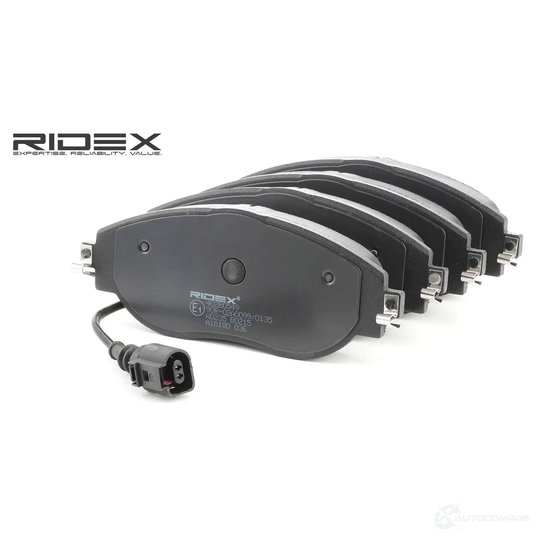 Тормозные колодки, комплект RIDEX 35 XKX 1437659630 402b0549 изображение 0