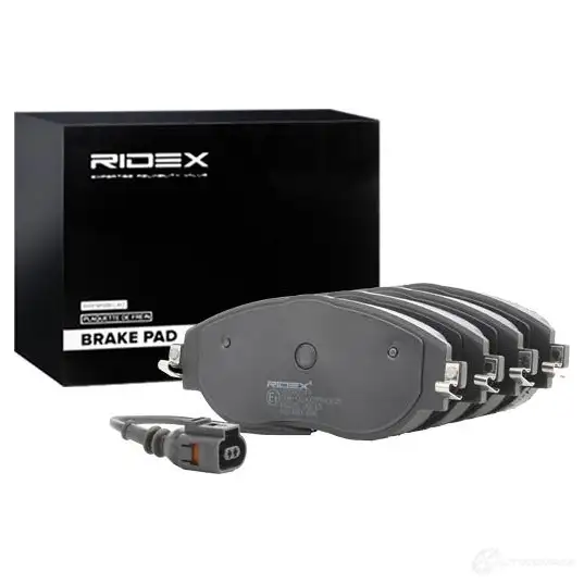 Тормозные колодки, комплект RIDEX 35 XKX 1437659630 402b0549 изображение 1