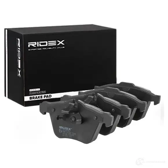 Тормозные колодки, комплект RIDEX 402b0901 1437660277 T XTH2U0 изображение 1