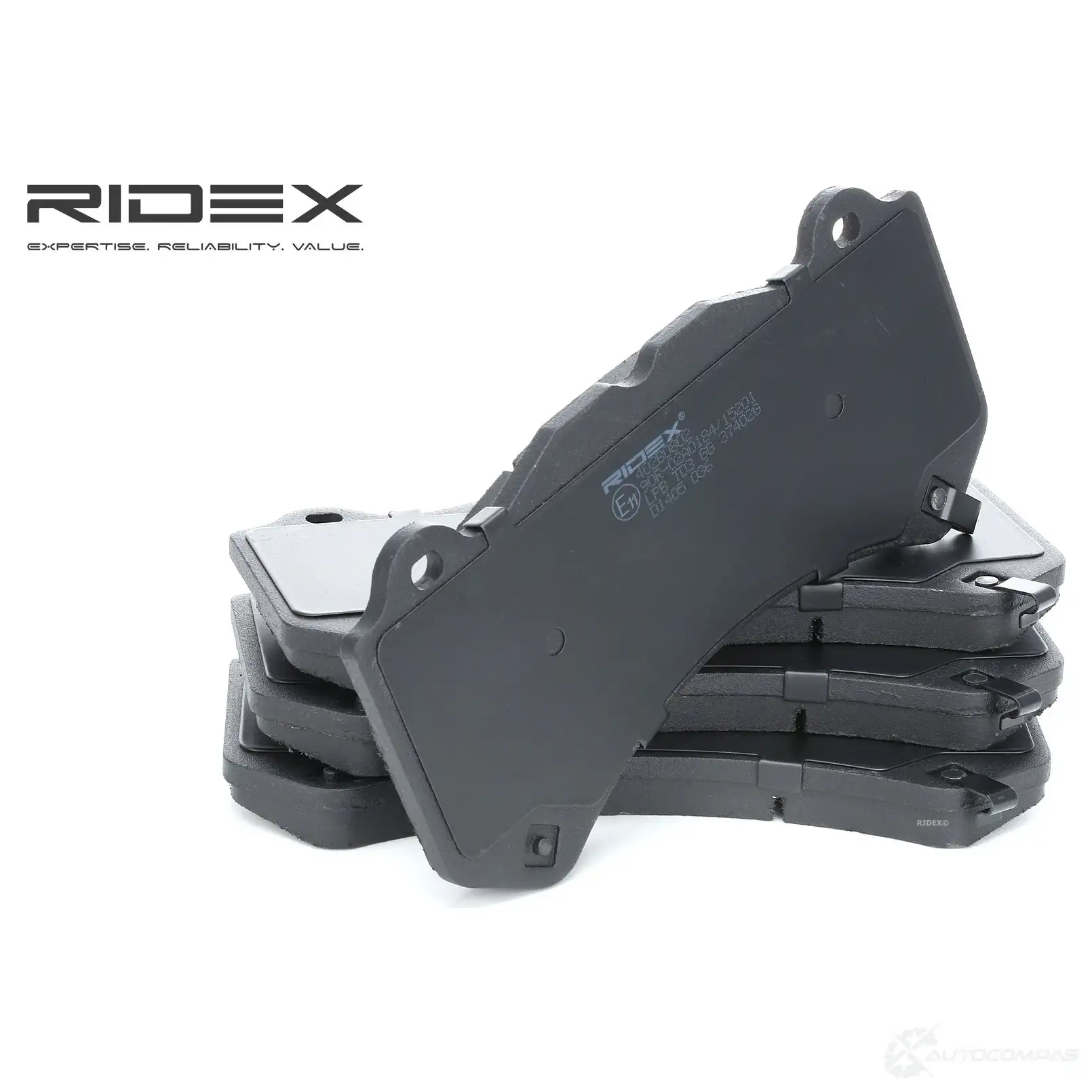 Тормозные колодки, комплект RIDEX 1437659631 402b0802 JV2 GK изображение 0