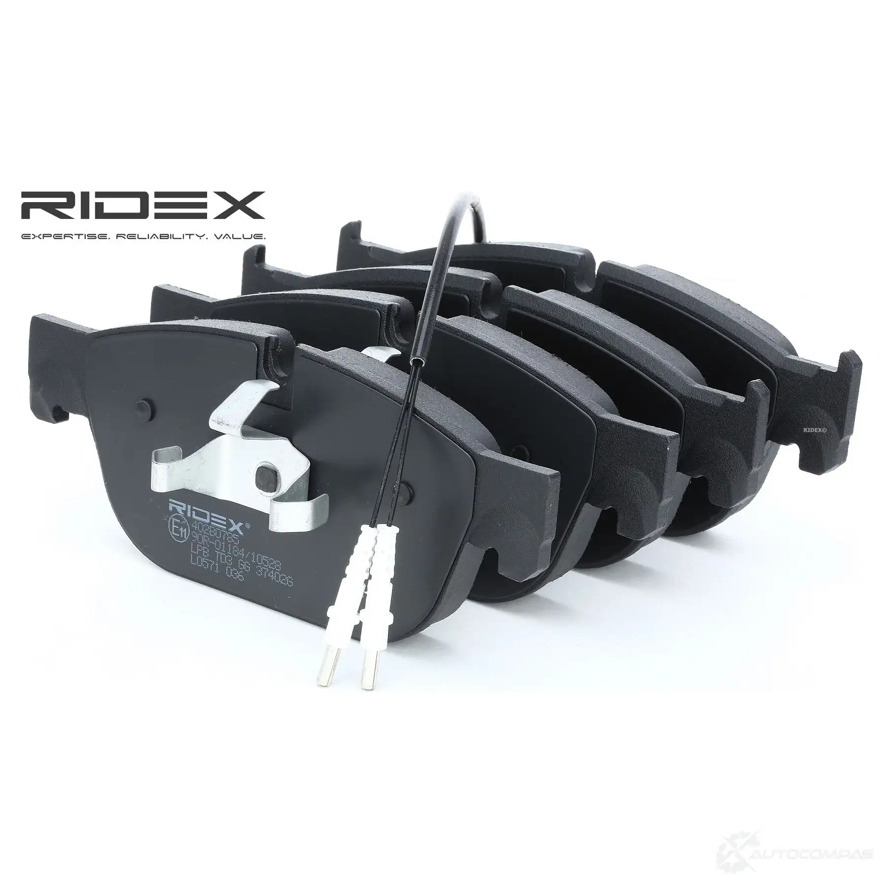 Тормозные колодки, комплект RIDEX 1437659626 402b0785 P630 4 - Изображение 1