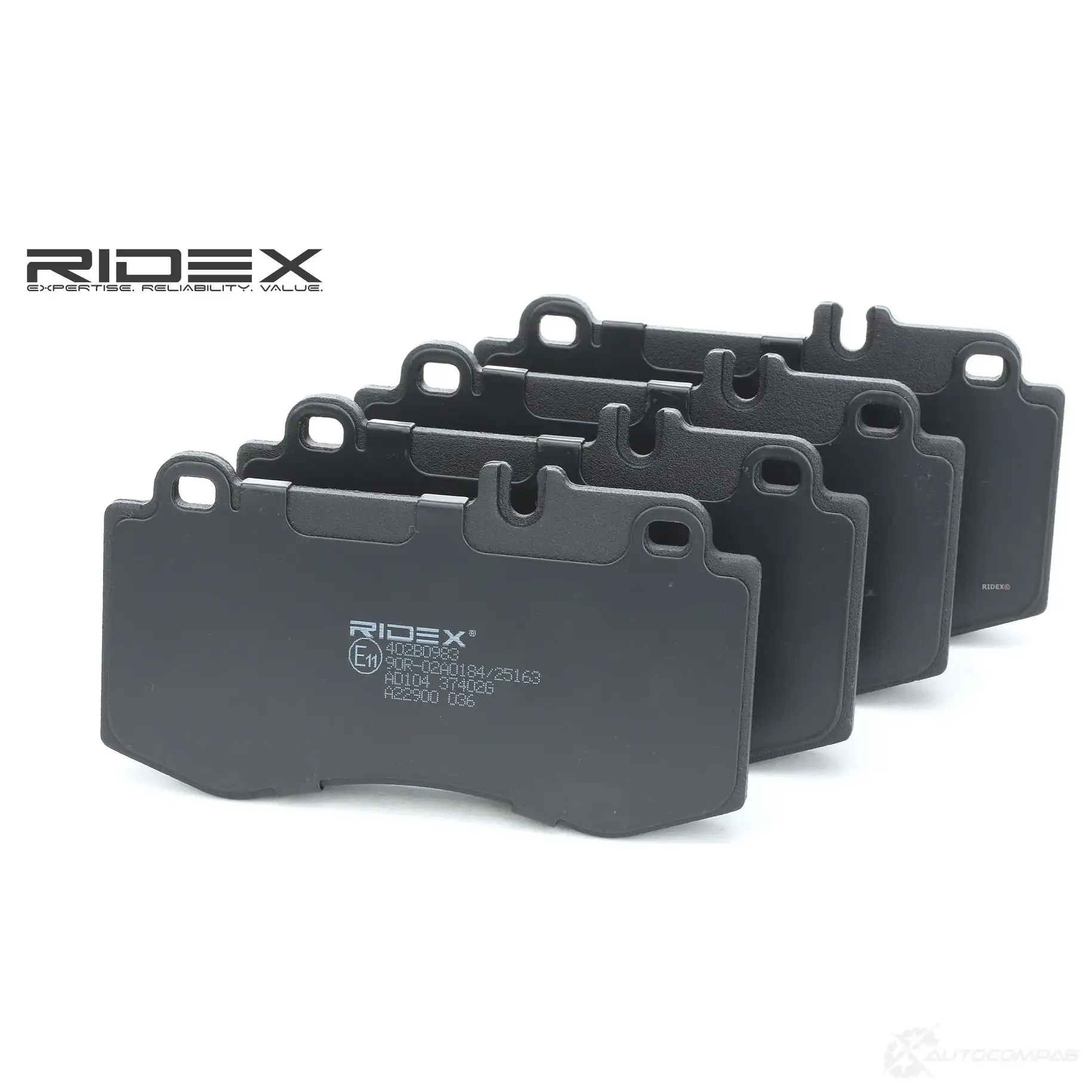 Тормозные колодки, комплект RIDEX D3NY KX 402b0983 1437659153 - Изображение 1