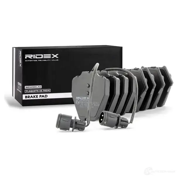 Тормозные колодки, комплект RIDEX 1437660064 E XTDQ 402b0397 изображение 1