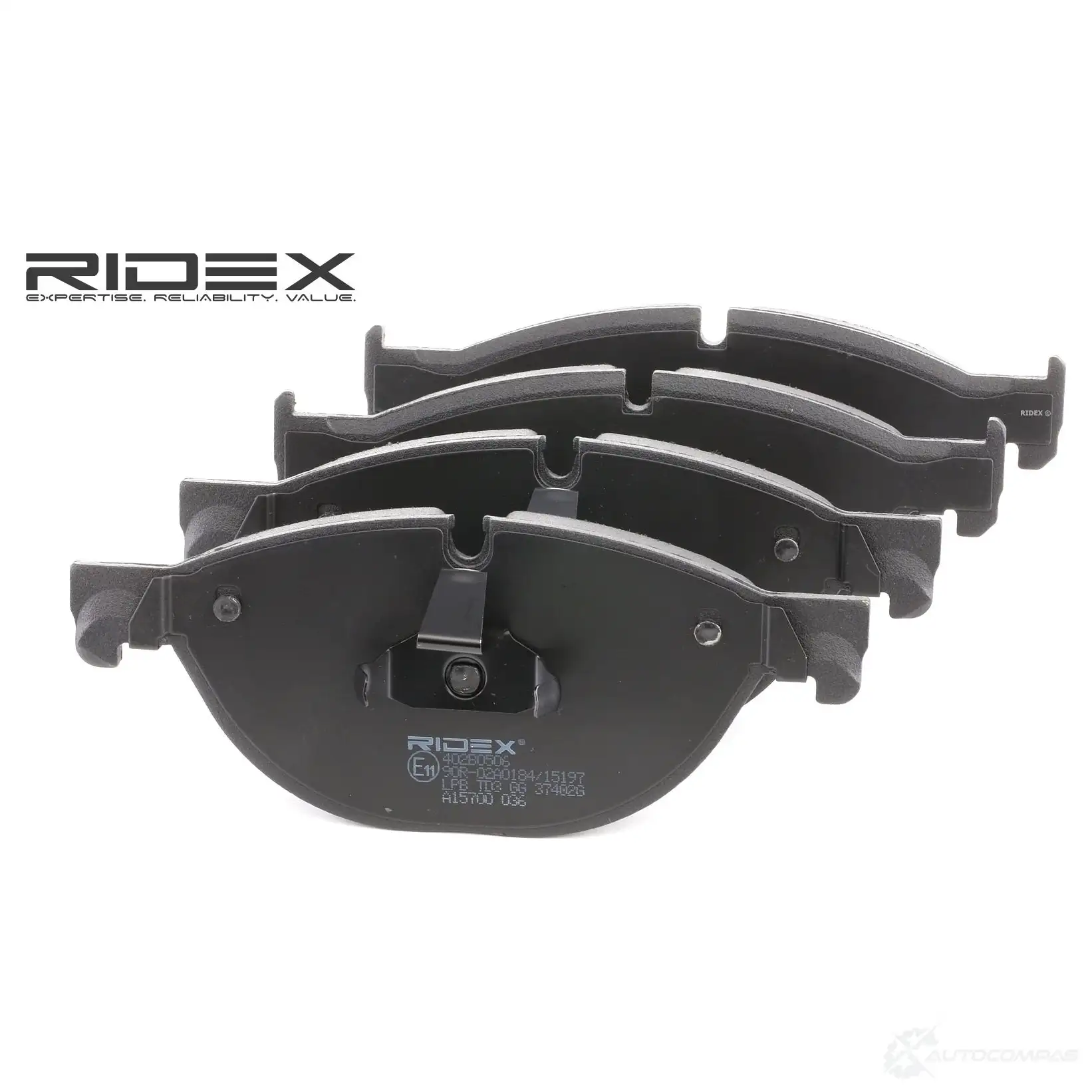 Тормозные колодки, комплект RIDEX 402b0506 1437659480 85 GUYFS - Изображение 1