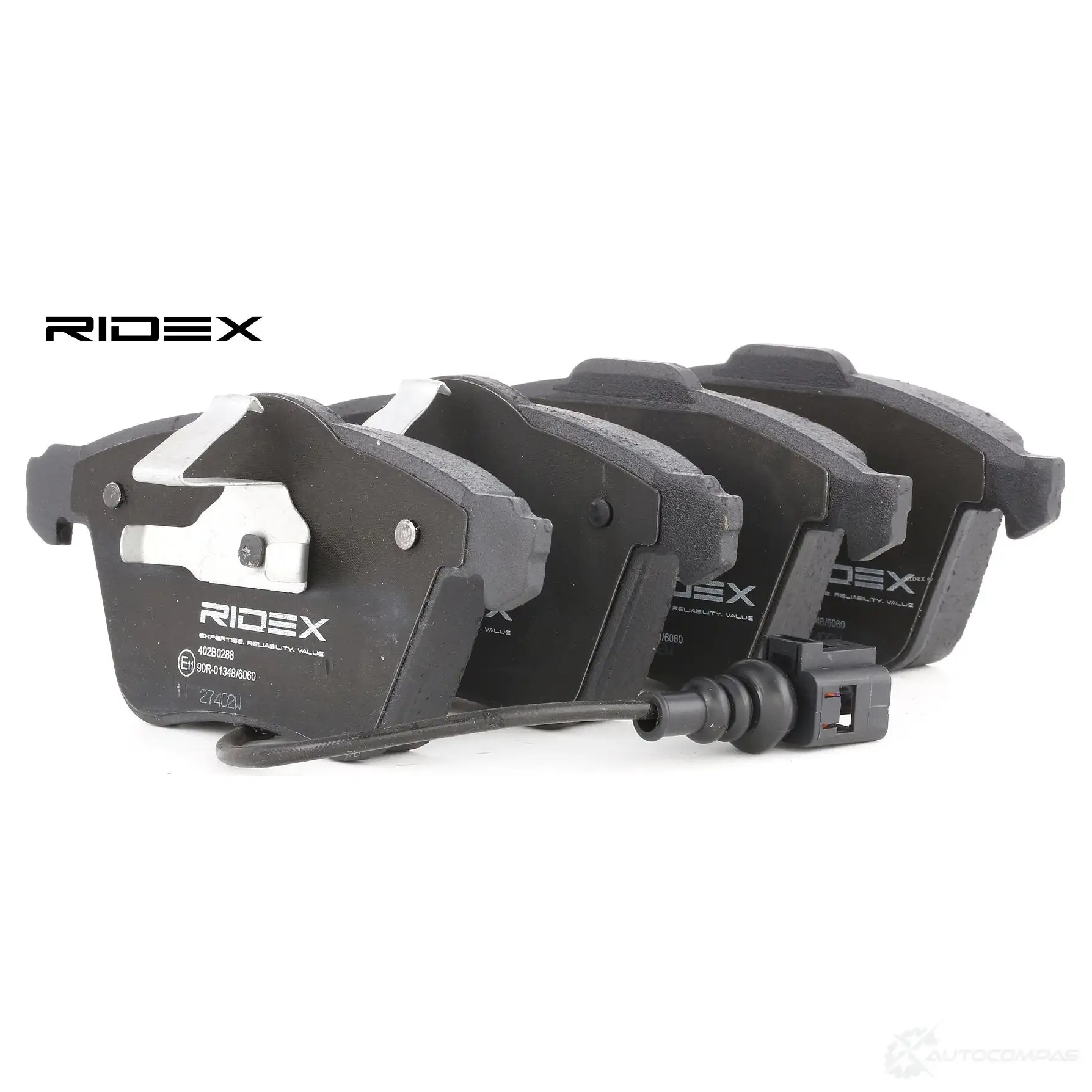 Тормозные колодки, комплект RIDEX 402b0288 1437660168 2MUTK BR изображение 0