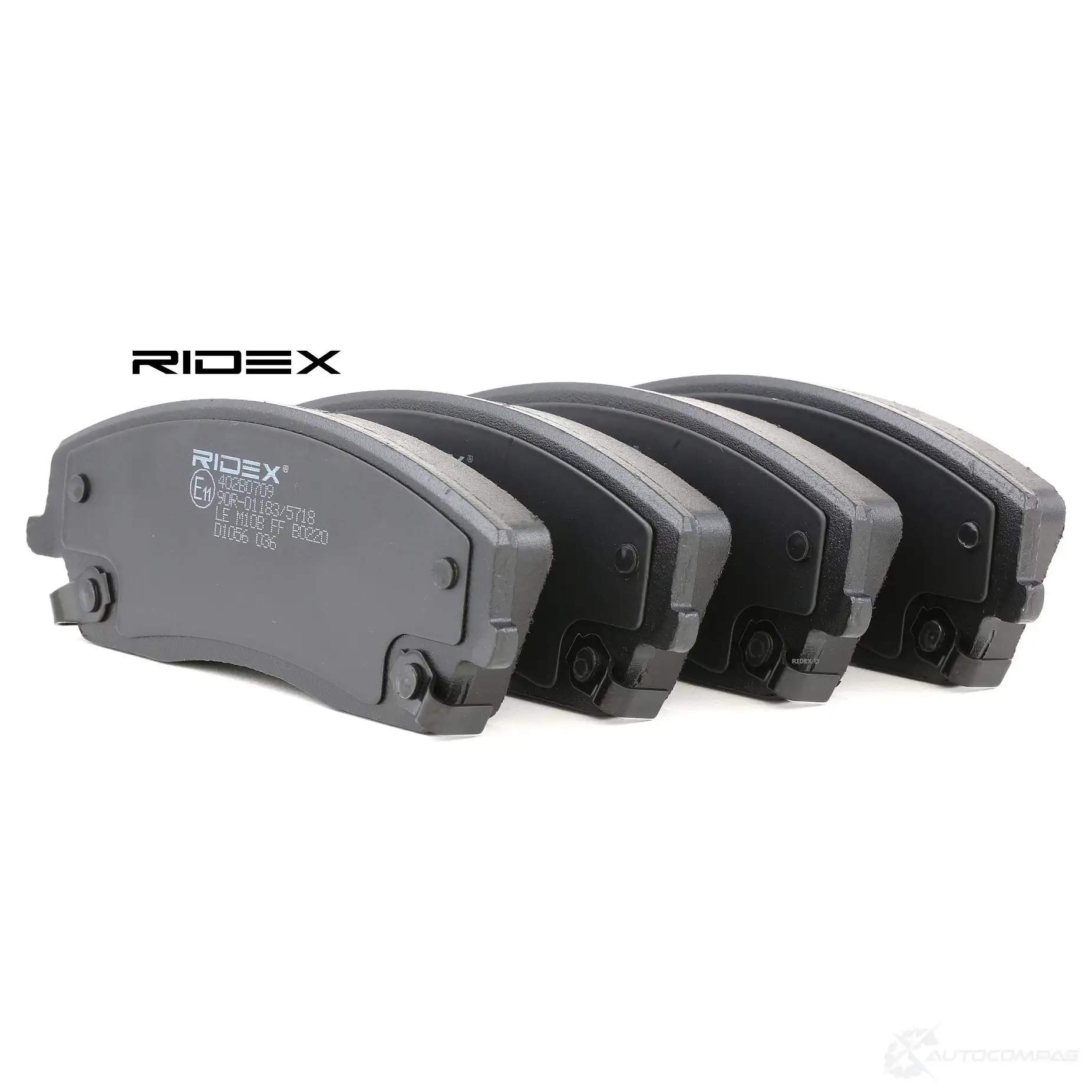 Тормозные колодки, комплект RIDEX XCU UJ22 1437660553 402b0709 - Изображение 1