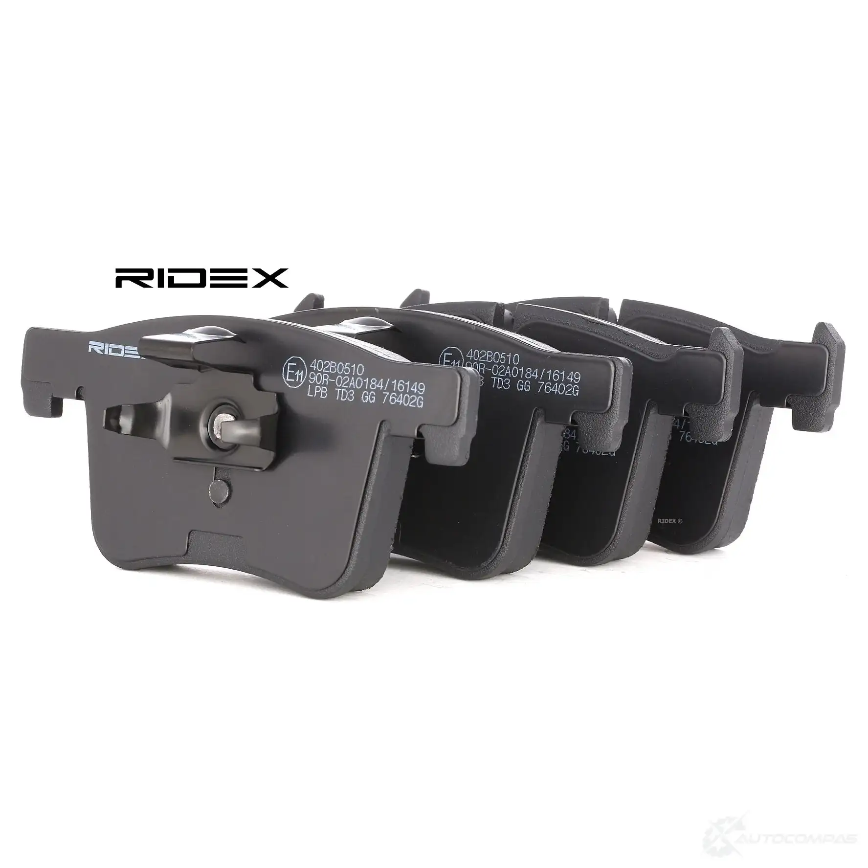 Тормозные колодки, комплект RIDEX 1437660554 0 5PX6 402b0510 изображение 0