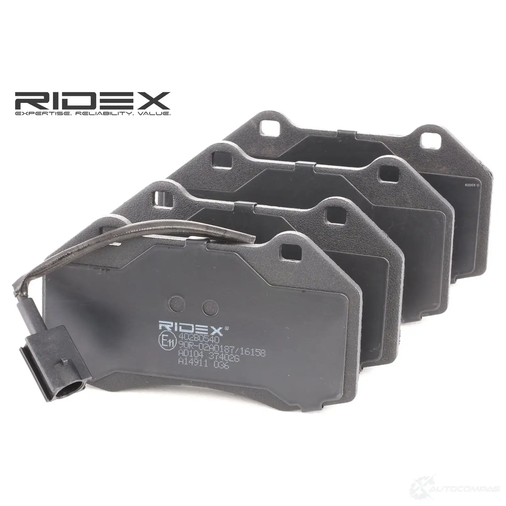 Тормозные колодки, комплект RIDEX SZ 6IL 402b0540 1437660008 изображение 0