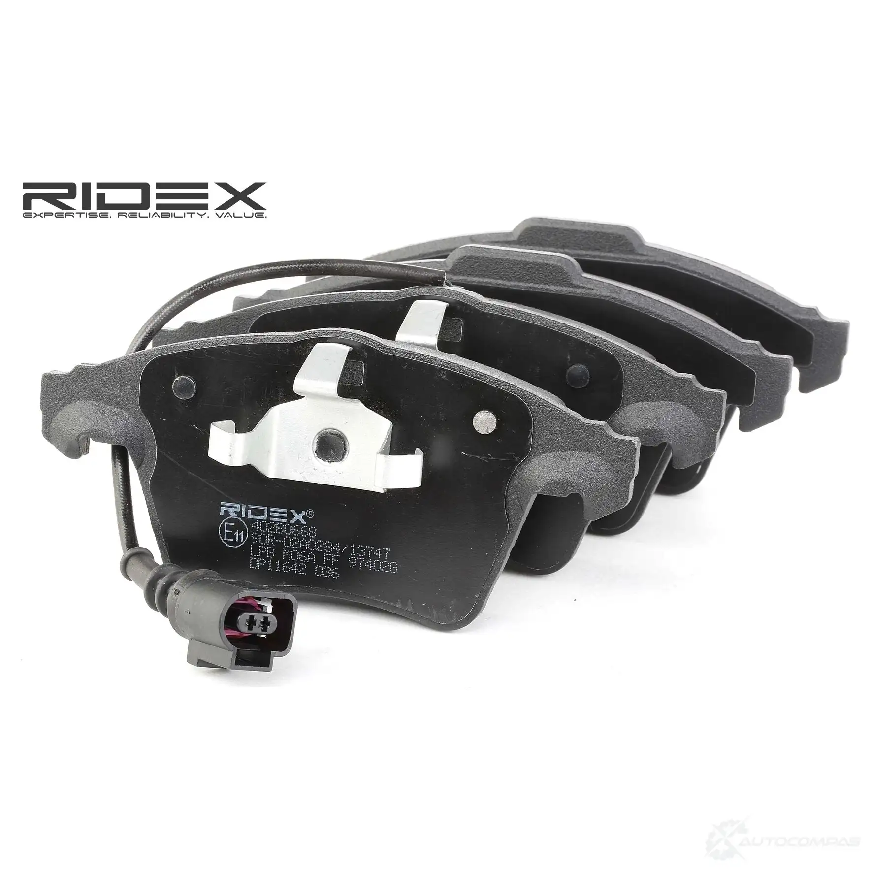 Тормозные колодки, комплект RIDEX 402b0668 1437660183 MPU7MW 9 изображение 0