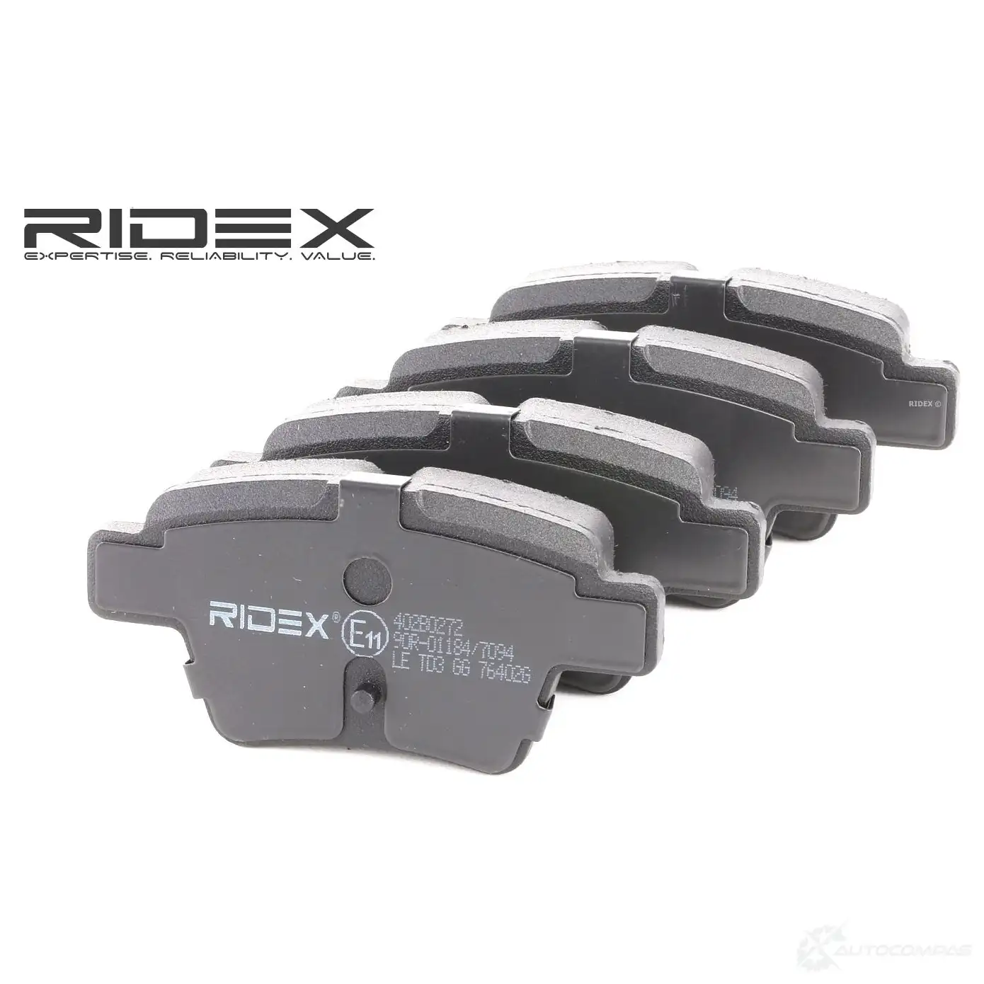 Тормозные колодки, комплект RIDEX 1437651380 402b0272 C S78NM изображение 0