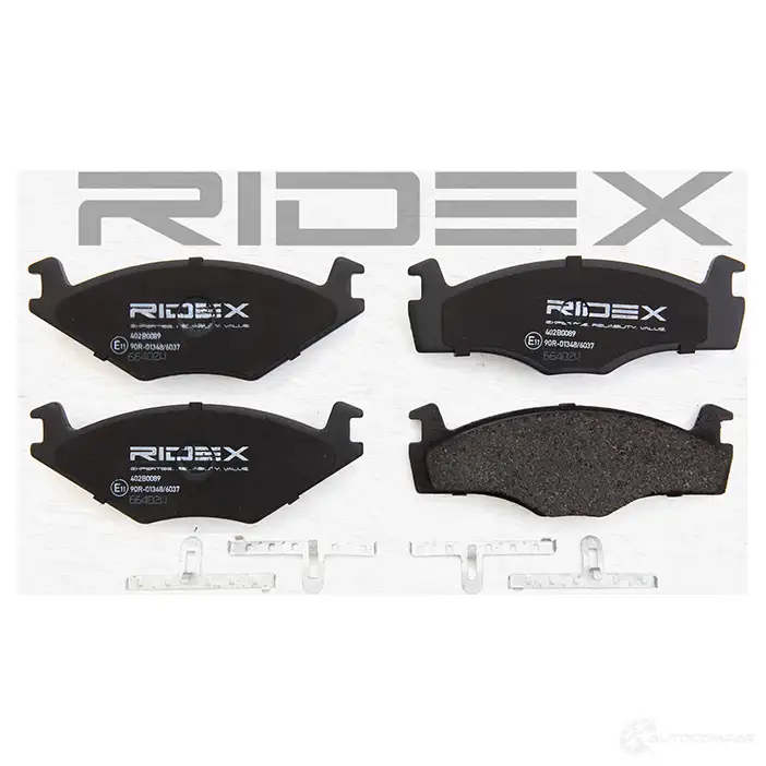Тормозные колодки, комплект RIDEX 1437649139 402b0089 KSUV4 6 изображение 2