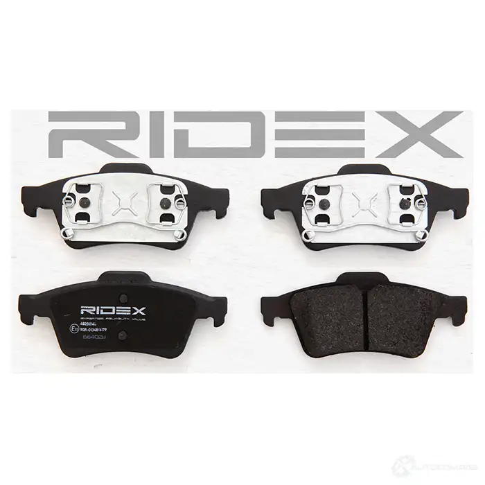 Тормозные колодки, комплект RIDEX KT 34SP 402b0145 1437650008 изображение 2