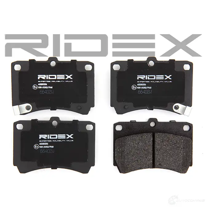 Тормозные колодки, комплект RIDEX 1437649682 QJ 176 402b0256 изображение 2