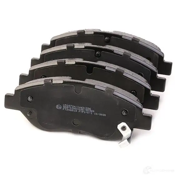 Тормозные колодки, комплект RIDEX 1437660010 402b1330 PWK6X 9B изображение 1