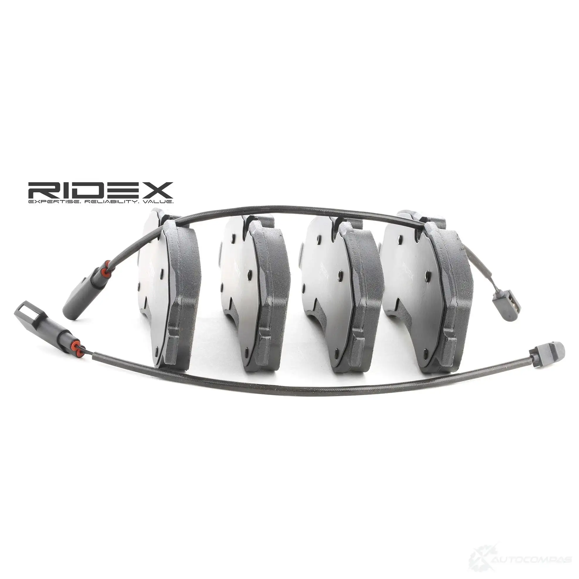 Тормозные колодки, комплект RIDEX 402b0588 1437648628 BD61S P - Изображение 1