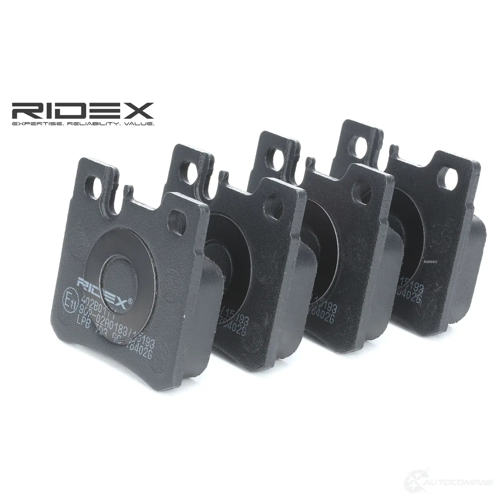 Тормозные колодки, комплект RIDEX 1437648600 W 8LBI43 402b0171 изображение 0